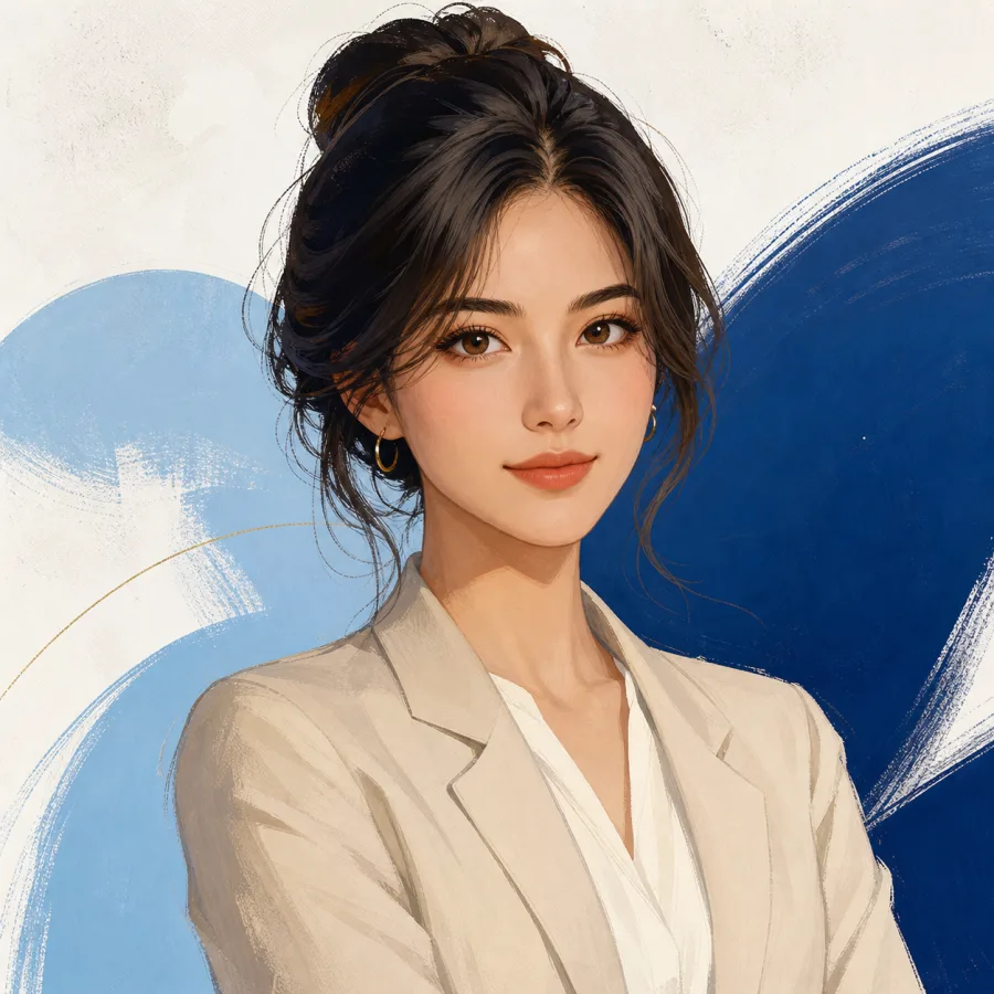 ideogram 4 guide avatar prompt example with a polished professional portrait